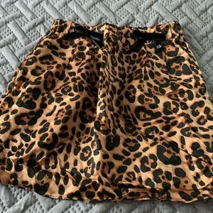 Gucci kids skirt cheetah print
